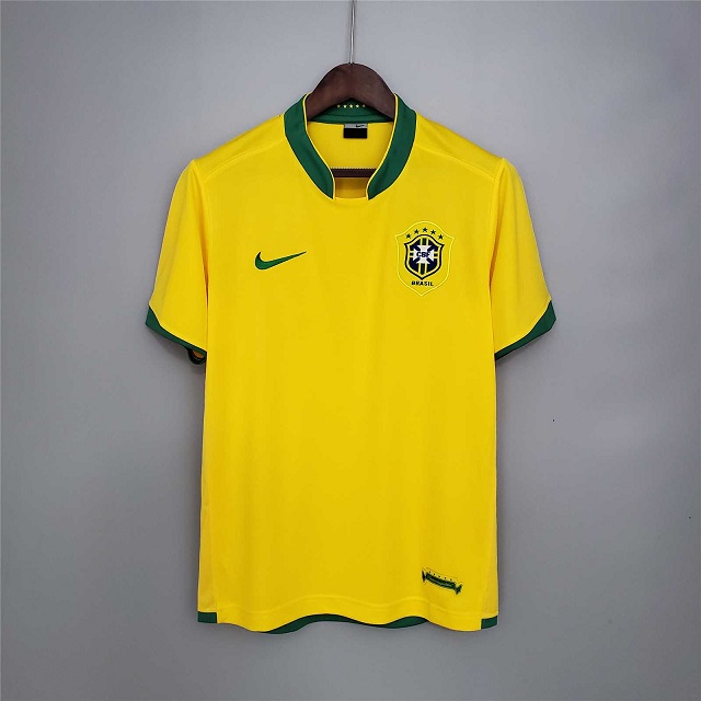 AAA Quality Brazil 2006 World Cup Home Soccer Jersey